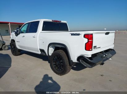 2025 CHEVROLET SILVERADO 2500HD 4WD  STANDARD BED LT White  Gasoline 2GC4KNE76S1108452 photo #4