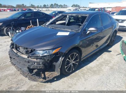 2019 TOYOTA CAMRY SE Gray  Gasoline 4T1B11HK6KU795502 photo #3