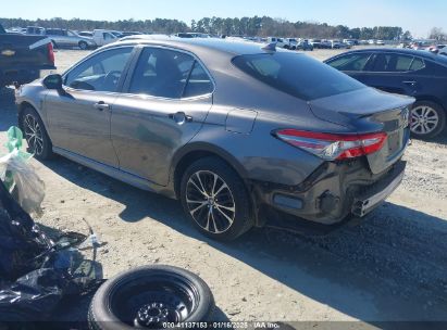 2019 TOYOTA CAMRY SE Gray  Gasoline 4T1B11HK6KU795502 photo #4