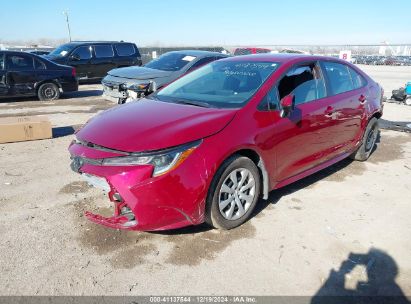 2024 TOYOTA COROLLA LE Burgundy  Gasoline 5YFB4MDE2RP197038 photo #3