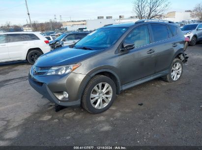 2015 TOYOTA RAV4 LIMITED Gray  Gasoline 2T3DFREV3FW293065 photo #3