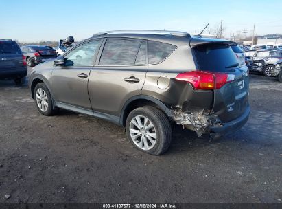 2015 TOYOTA RAV4 LIMITED Gray  Gasoline 2T3DFREV3FW293065 photo #4