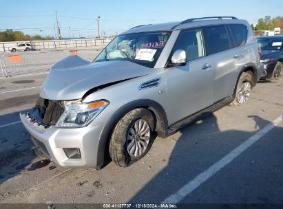 2020 NISSAN ARMADA SV 2WD Silver  Gasoline JN8AY2ND8L9105569 photo #3