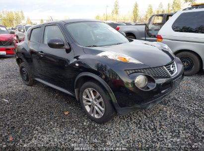 2011 NISSAN JUKE SV Black  Gasoline JN8AF5MRXBT001669 photo #1