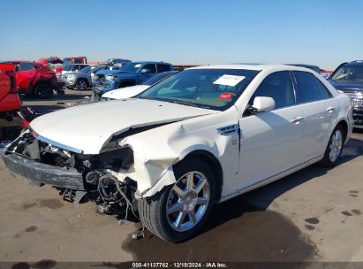 2009 CADILLAC STS V6 White  Gasoline 1G6DK67V490102336 photo #3