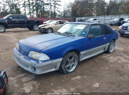 1991 FORD MUSTANG GT/COBRA GT Blue  Gasoline 1FACP42E9MF111616 photo #3