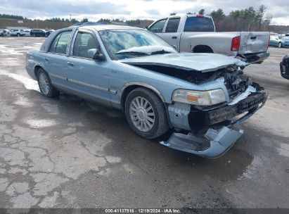 2009 MERCURY GRAND MARQUIS LS (FLEET ONLY) Light Blue  Flexible Fuel 2MEHM75V59X634907 photo #1