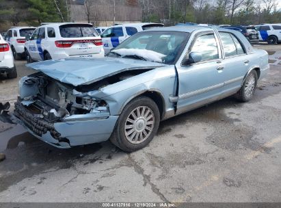 2009 MERCURY GRAND MARQUIS LS (FLEET ONLY) Light Blue  Flexible Fuel 2MEHM75V59X634907 photo #3