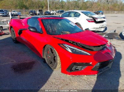 2021 CHEVROLET CORVETTE STINGRAY RWD  2LT Red  Gasoline 1G1YB2D41M5116427 photo #1