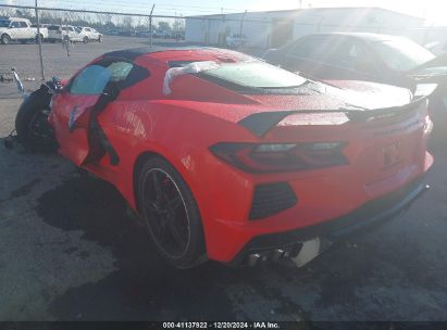 2021 CHEVROLET CORVETTE STINGRAY RWD  2LT Red  Gasoline 1G1YB2D41M5116427 photo #4