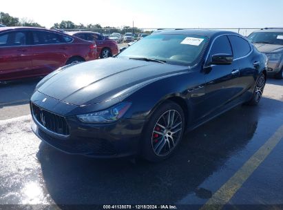 2014 MASERATI GHIBLI S Q4 Black  Gasoline ZAM57RTA7E1106615 photo #3