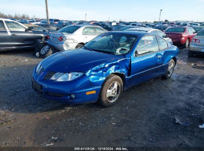 2005 PONTIAC SUNFIRE Blue  Gasoline 3G2JB12F65S209933 photo #3