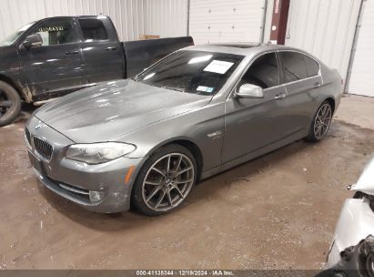 2011 BMW 535I XDRIVE Gray  Gasoline WBAFU7C56BC778347 photo #3