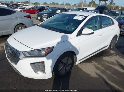 2022 HYUNDAI IONIQ HYBRID SE White  Hybrid KMHC75LC4NU282733 photo #3