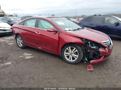 2011 HYUNDAI SONATA LIMITED Red  Gasoline 5NPEC4AC8BH176006 photo #1