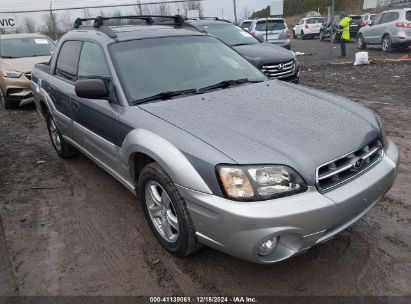 2004 SUBARU BAJA SPORT Gray  Gasoline 4S4BT62C547100906 photo #1