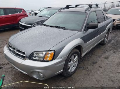 2004 SUBARU BAJA SPORT Gray  Gasoline 4S4BT62C547100906 photo #3