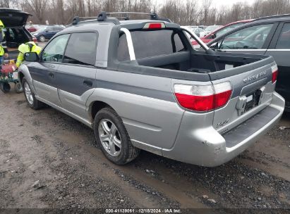 2004 SUBARU BAJA SPORT Gray  Gasoline 4S4BT62C547100906 photo #4