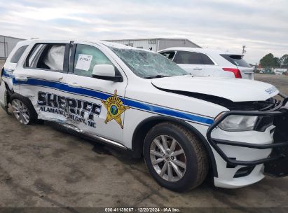 2019 DODGE DURANGO PURSUIT AWD White  Gasoline 1C4SDJFTXKC812198 photo #1