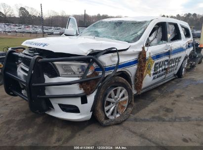 2019 DODGE DURANGO PURSUIT AWD White  Gasoline 1C4SDJFTXKC812198 photo #3