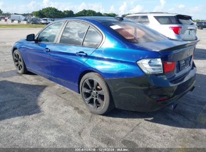 2013 BMW 335I XDRIVE Blue  Gasoline WBA3B9G50DNR89887 photo #4