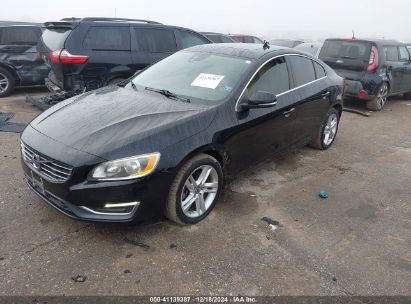 2015 VOLVO S60 T5 PLATINUM Black  Gasoline YV140MFD6F2301995 photo #3