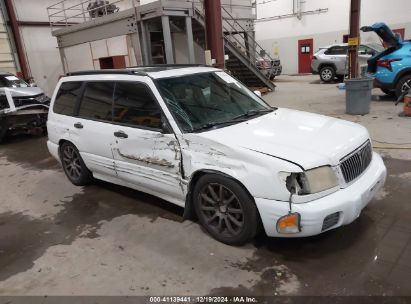 2001 SUBARU FORESTER S White  Gasoline JF1SF65681H767790 photo #1