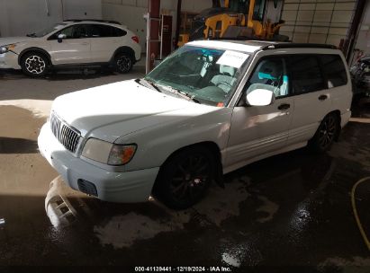 2001 SUBARU FORESTER S White  Gasoline JF1SF65681H767790 photo #3