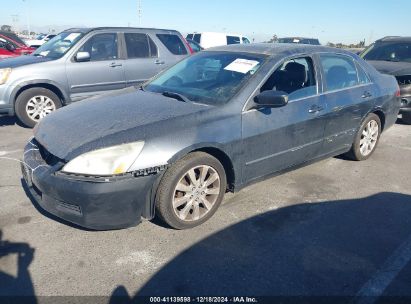 2007 HONDA ACCORD 3.0 EX Gray  Gasoline 1HGCM66537A047763 photo #3