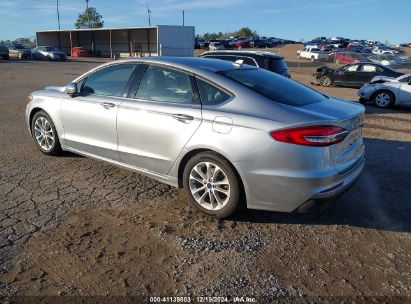 2020 FORD FUSION SE Silver  Gasoline 3FA6P0HD8LR251985 photo #4