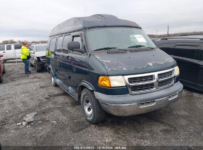 2001 DODGE RAM VAN 1500 CONVERSION Green  Gasoline 2B6HB11Y81K557637 photo #1