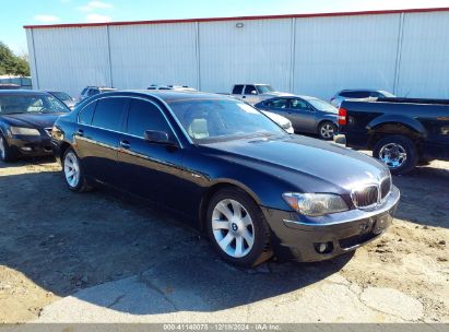 2006 BMW 750LI Black  Gasoline WBAHN83556DT36655 photo #1