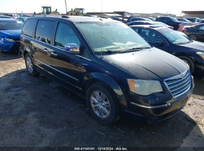 2009 CHRYSLER TOWN & COUNTRY LIMITED Black  Gasoline 2A8HR64X89R618990 photo #1