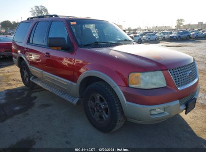 2005 FORD EXPEDITION EDDIE BAUER/KING RANCH Red  Gasoline 1FMFU17515LA96065 photo #1