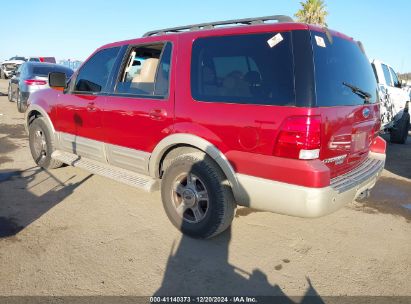 2005 FORD EXPEDITION EDDIE BAUER/KING RANCH Red  Gasoline 1FMFU17515LA96065 photo #4