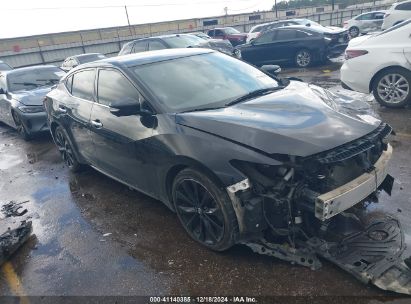 2018 NISSAN MAXIMA 3.5 SR Black  Gasoline 1N4AA6AP8JC372904 photo #1