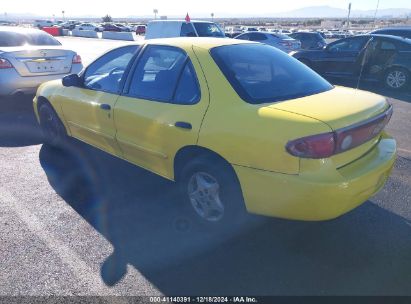 2004 CHEVROLET CAVALIER Yellow  Gasoline 1G1JC52F047281197 photo #4