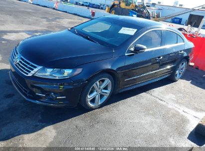 2013 VOLKSWAGEN CC 2.0T R-LINE Black  Gasoline WVWBN7AN7DE544811 photo #3