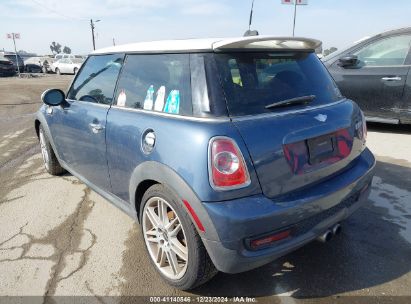 2011 MINI COOPER S Blue  Gasoline WMWSV3C50BTY15560 photo #4