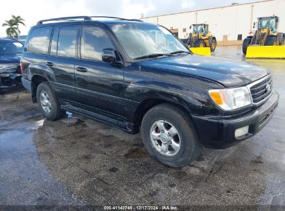 2002 TOYOTA LAND CRUISER Black 4dr spor gas JTEHT05J522016936 photo #1