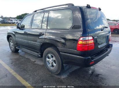 2002 TOYOTA LAND CRUISER Black 4dr spor gas JTEHT05J522016936 photo #4