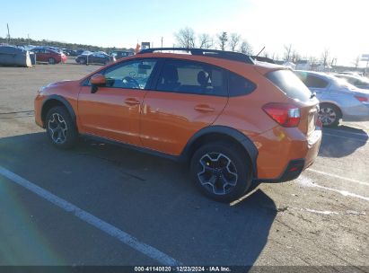 2014 SUBARU XV CROSSTREK 2.0I LIMITED Orange  Gasoline JF2GPAGC1E8205465 photo #4