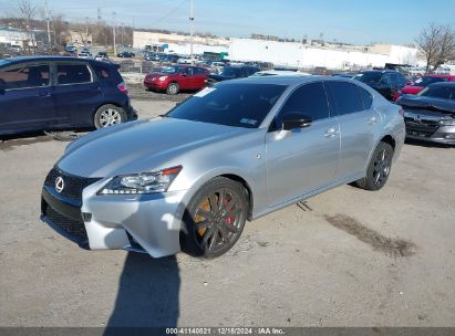 2014 LEXUS GS 350 Silver  Gasoline JTHCE1BL6E5023447 photo #3