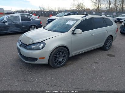 2012 VOLKSWAGEN JETTA SPORTWAGEN 2.0L TDI Silver  Diesel 3VWPL7AJ7CM602060 photo #3