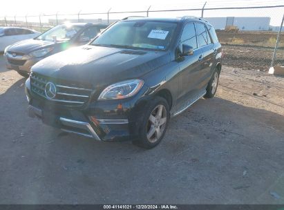 2014 MERCEDES-BENZ ML 550 4MATIC Black  Gasoline 4JGDA7DB1EA427476 photo #3