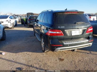 2014 MERCEDES-BENZ ML 550 4MATIC Black  Gasoline 4JGDA7DB1EA427476 photo #4