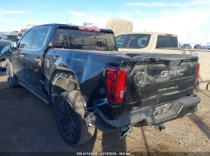 2022 GMC SIERRA 1500 LIMITED 4WD  SHORT BOX DENALI Black  Gasoline 3GTU9FEL9NG125532 photo #4