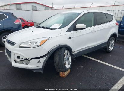 2013 FORD ESCAPE SE White  Gasoline 1FMCU9G94DUA54762 photo #3