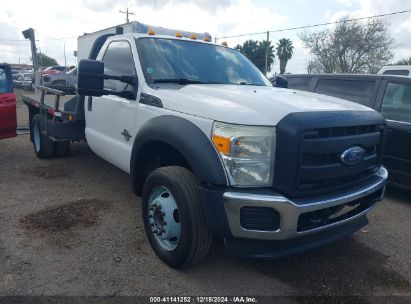 2013 FORD F-450 CHASSIS XL White  Diesel 1FDUF4GT8DEB17062 photo #1