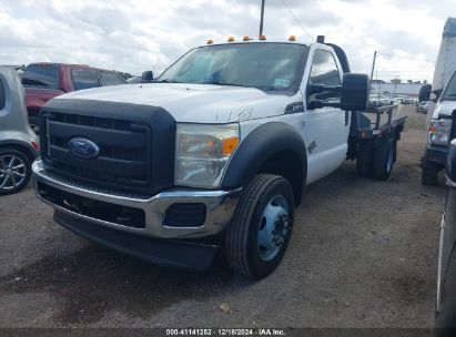 2013 FORD F-450 CHASSIS XL White  Diesel 1FDUF4GT8DEB17062 photo #3